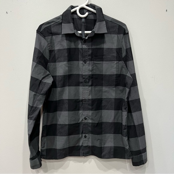 lululemon athletica Other - Lululemon Masons Button Down Flannel Shirt Men’s Size Medium